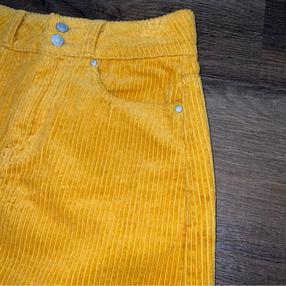 PacSun Corduroy Mustard Mini Skirt - Picture 6 of 7